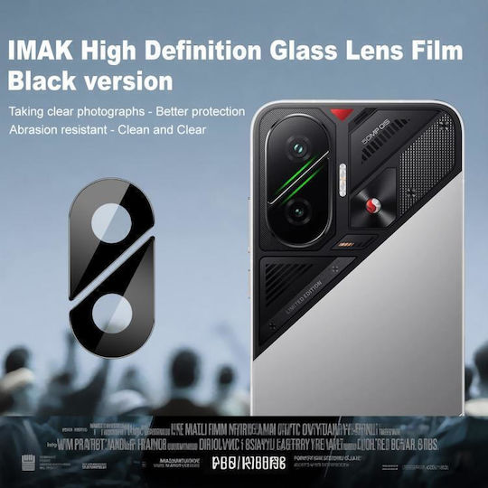Camera Protection Tempered Glass Black for the Xiaomi Poco F7