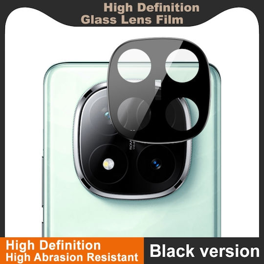 Προστασία Κάμερας Tempered Glass Μαύρο για το Redmi Note 14 Pro+ 5G