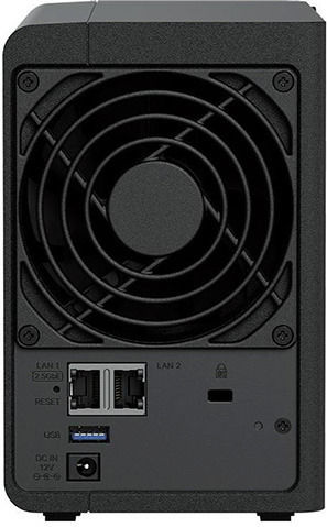 Synology Diskstation DS225+ NAS Turm 12TB und 2 Ethernet-Ports