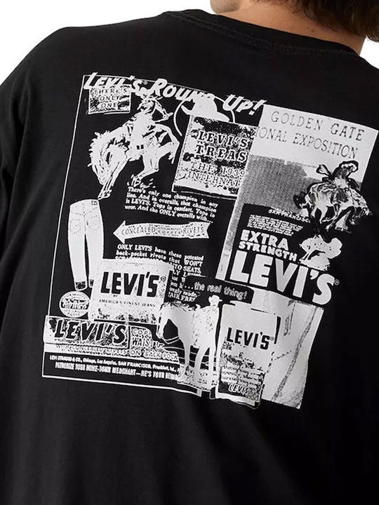 Vintage Fit T-shirt Jet Black