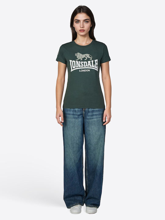 Sarsden Γυναικείο T-shirt Green/white