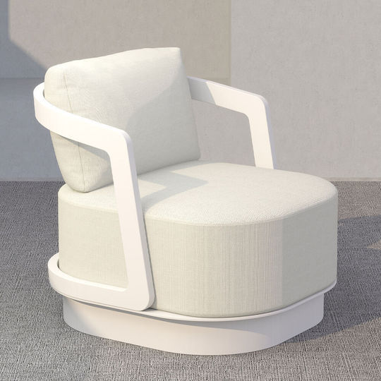 Garden & Outdoor Furniture Sets Living Room Set Torre 4 Pieces Off White