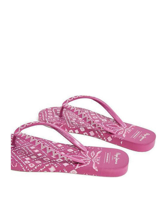 Flip Flops In Burgundy Colour