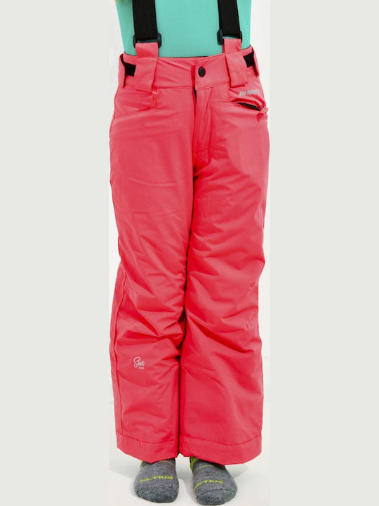 Sun Valley Παιδικό Παντελόνι Σκι & Snowboard Ροζ
