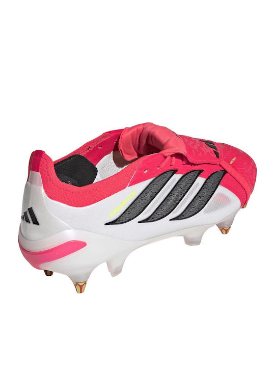 adidas Predator Elite Ποδοσφαιρικά Παπούτσια με Τάπες SG Κόκκινα