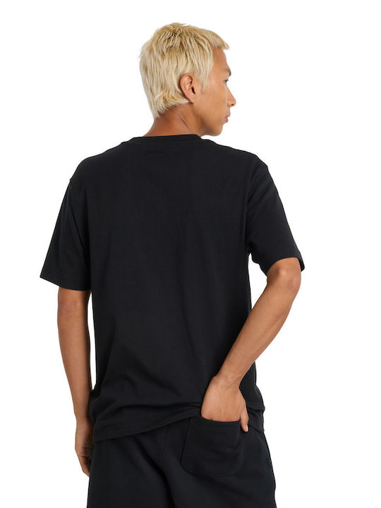 New Balance Logo T-shirt Μαύρο