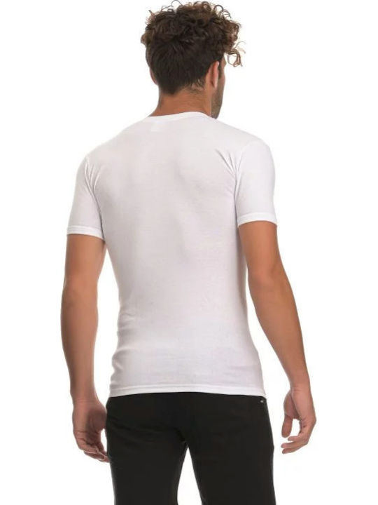 Ανδρικές Φανέλες Κοντομάνικες Μαύρο 2Pack