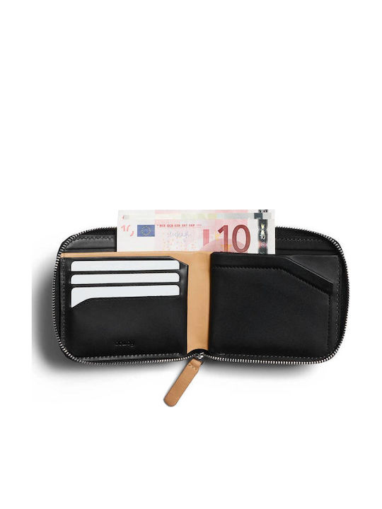 Кожен Мъжки Портфейл с RFID Черен