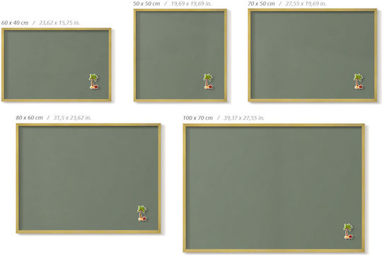 Tulup Panou Magnet 70x50cm