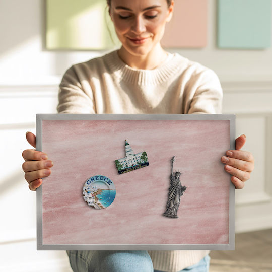 Tulup Magnet Notice Board 100x70cm