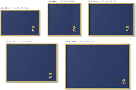 Tulup Πίνακας Μαγνήτη 60x40εκ