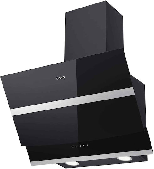 Ciarra Freistehender Dunstabzug Umluft 60cm Schwarz