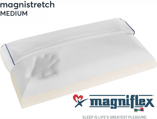 Magniflex Magnistretch Pernă Pat Spumă De Memorie Anatomică 42x72x13cm