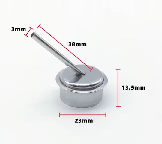 Rosfix Nozzle Set 7x Ka – Set 7 Angled Hot Air Nozzles 3–12 Mm Quick 861dw Rosfix Airflow-x