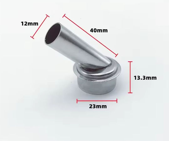 Rosfix Nozzle Set 7x Ka – Set 7 Angled Hot Air Nozzles 3–12 Mm Quick 861dw Rosfix Airflow-x