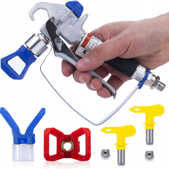 Rosfix Electric Paint Spray Gun 2200W with 6.5lt Container ZESTAW-3AXE-4B7R