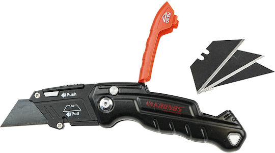 Faltbarer Messer 3 Positionen Aluminiumgehäuse 1+3 Sk2h Schneidemesser Art 7556ir Code 902770