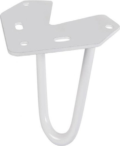 Металиково Краче За Маса Finetto Hairpin 2-rod 152mm Бяло
