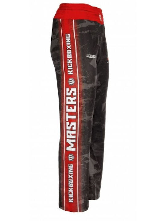 Sport Masters Copii Pantaloni Kickboxing Negru