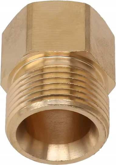 Connectpro M22x1.5 External To 3/8" Internal – Pressure Washer Reduction Kärcher Hd Hds Brass Threaded Adapter