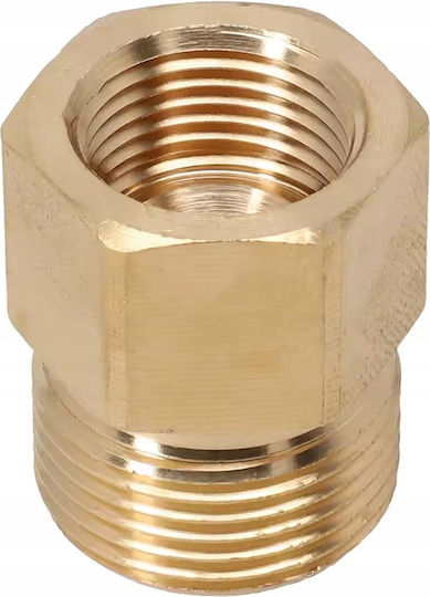 Connectpro M22x1.5 External To 3/8" Internal – Pressure Washer Reduction Kärcher Hd Hds Brass Threaded Adapter