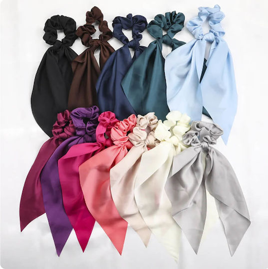 Samt Scrunchy Haargummi Haarband Beiges