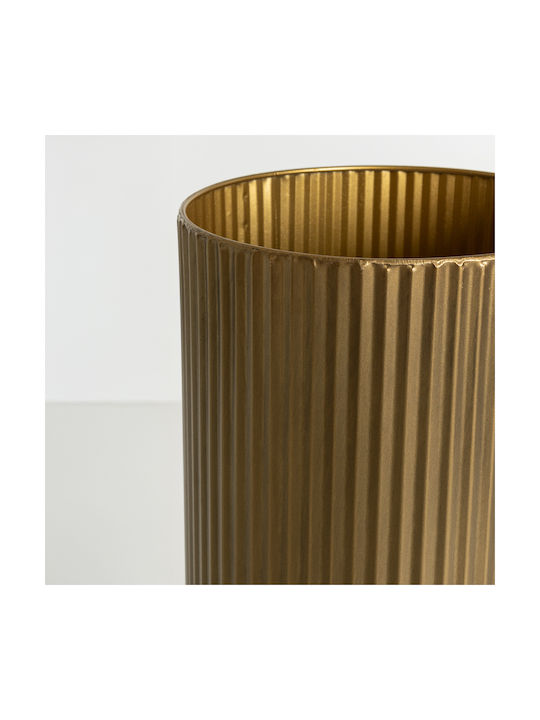 InTheBox Metal Lampă de masă cu Abajur Maro și Bază