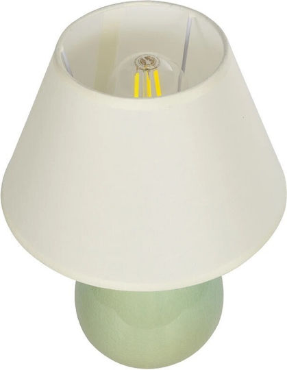 GloboStar Cesta Table Lamp for Socket E27 with Black Shade and Base