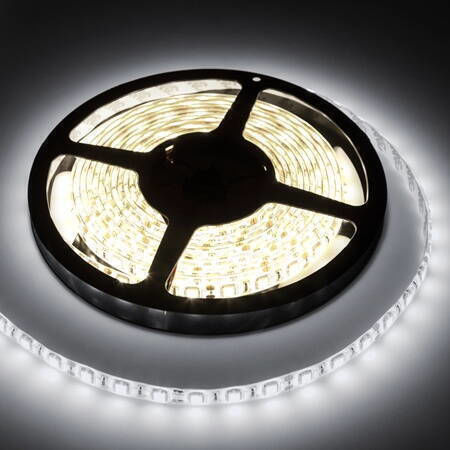 Rebel Водоустойчива LED Лента 12V Студено бяло Светлина 5м Тип SMD5050