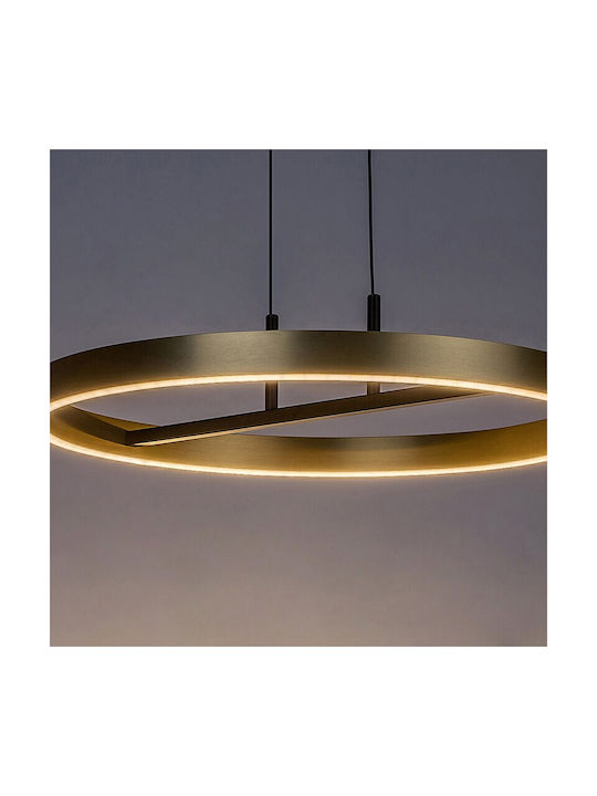 Rabalux 72221 Висяща таванна лампа Led Thric Led 42w 230v Злато