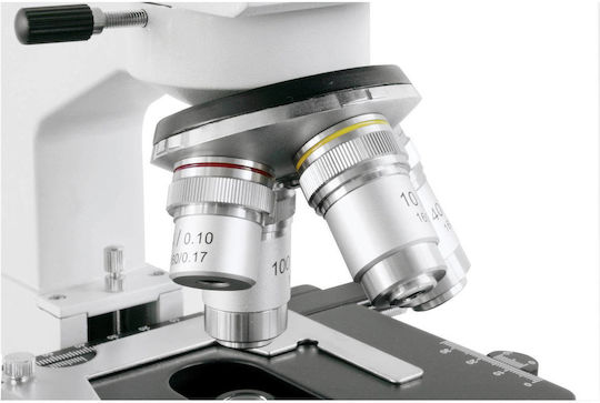 Bresser Bino Researcher II 40-1000x Microscope Βιολογικό Μικροσκόπιο Εκπαιδευτικό Διόφθαλμο 40-1000x
