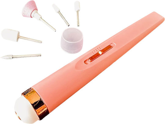 Nagelfräser Batterie Rosa