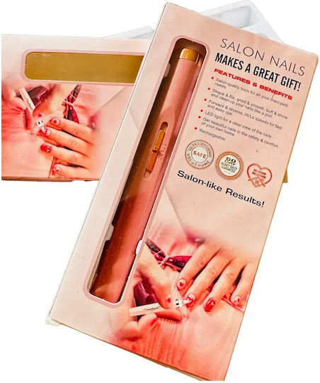 Nagelfräser Batterie Rosa