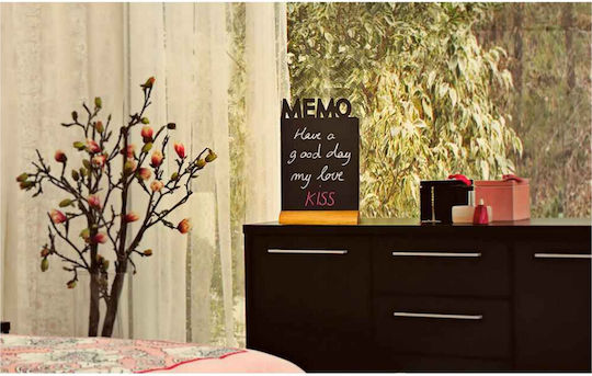 Securit Tafel Memo Tisch-Kreidetafel 34.5x21cm