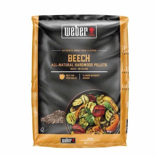 Weber Pellet Καπνίσματος για Ψησταριά με Άρωμα Οξιάς 8kg