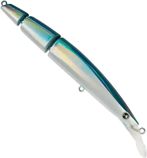 Artificial Seaspin Buginu 115 Bìu Floating Jointed Minnow High Stability Crbo