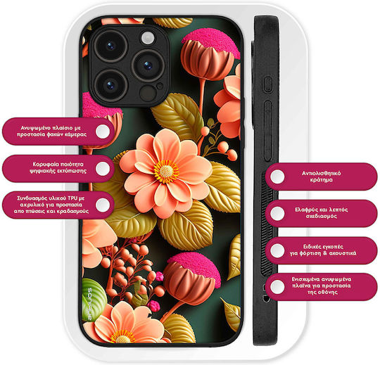 Sonique Case 3d Flower Series Oppo Find X9 Pro 5g Salmon