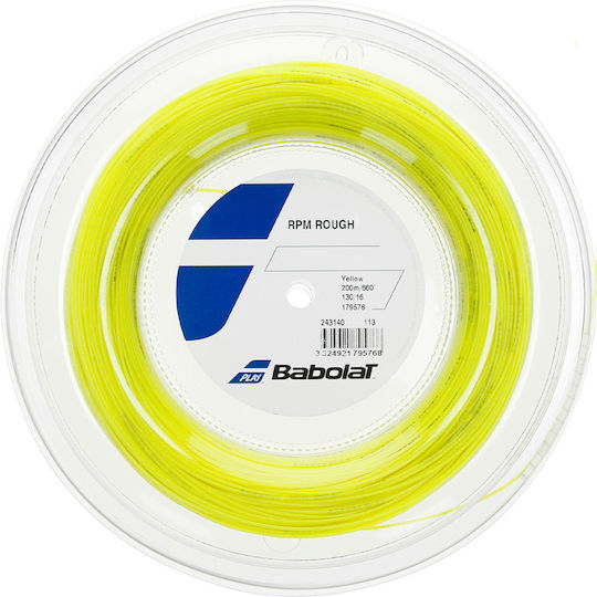 Babolat Rpm Rough 200m Tennis-Saiten Gelb 200m, Ø1.3mm