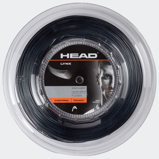 Head Lynx Tennis Racket String Gray Φ1.3mm