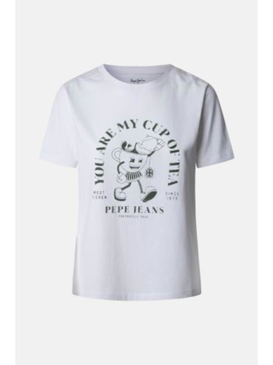 Bluza Damă Tricou Roz Alb
