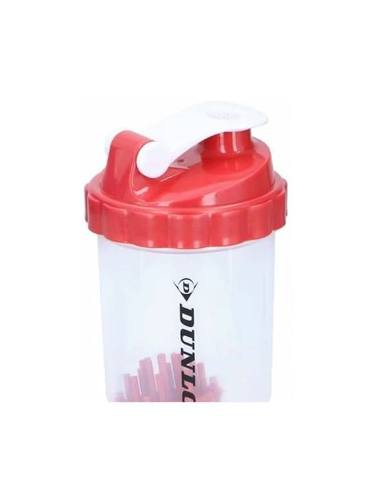 Dunlop Shaker Proteine 550ml Plastic Roșu