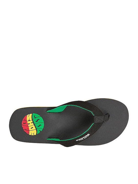 Slapi Bărbați Flip Flops Negri
