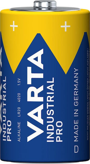 Varta Industrial Pro Alkaline Batterien D 1.5V 20Stück