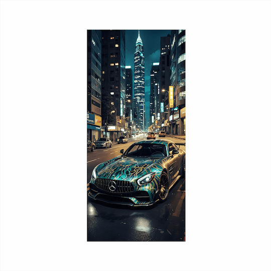 Printed Color Foil Refrigerator Decor Size 200 X 90cm Model Avx-fr09