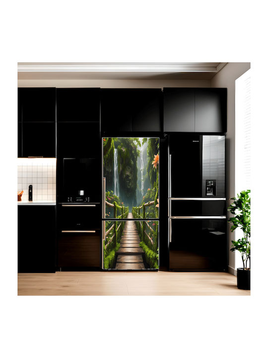 Printed Color Foil Refrigerator Decor Size 200 X 90cm Model Avx-fr24