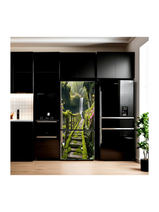 Printed Color Foil Refrigerator Decor Size 200 X 90cm Model Avx-fr25