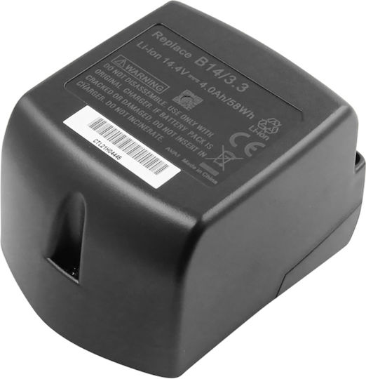 Avizar 14.4v Li-ion 4000mah Battery 58wh Hilti Sfc 14-a Tool Black