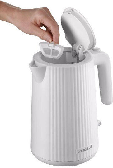 Concept Βραστήρας 1.7lt 2200W Λευκός