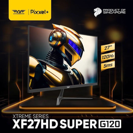 Armaggeddon XTREME SERIES XF27HD SUPER G120 IPS HDR Монитор 27" FHD 1920x1080 с Време за Реакция 5мс GTG