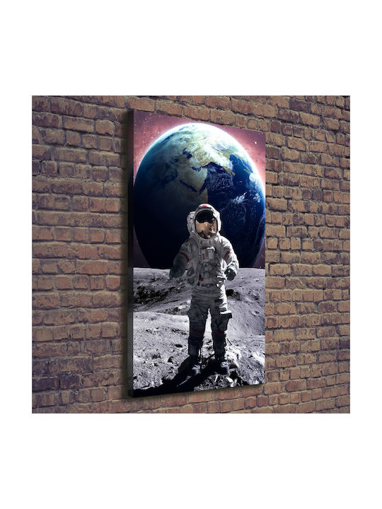 Decorative Canvas Painting House Office Astronaut 70x140 Cm